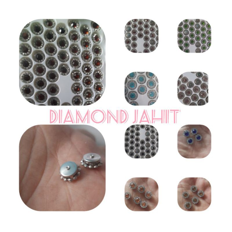 diamond jahit kwalitas super/diamond rhinestone/diamond jahit/diamond bunga