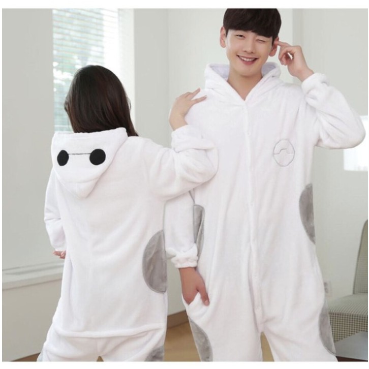 ONESIE PIYAMA KOSTUM DEWASA - KARAKTER 2 BAYMAX BROWN KANGGURU dll