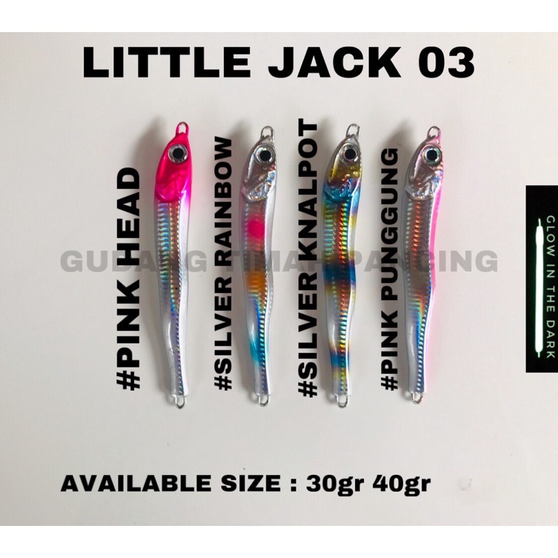 Metal Jig Little Jack 03 Micro Jig 40 gram 30 gram