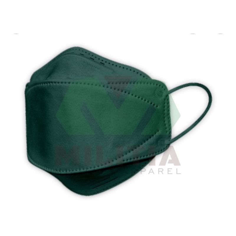 Masker KF94 warna Hijau Botol