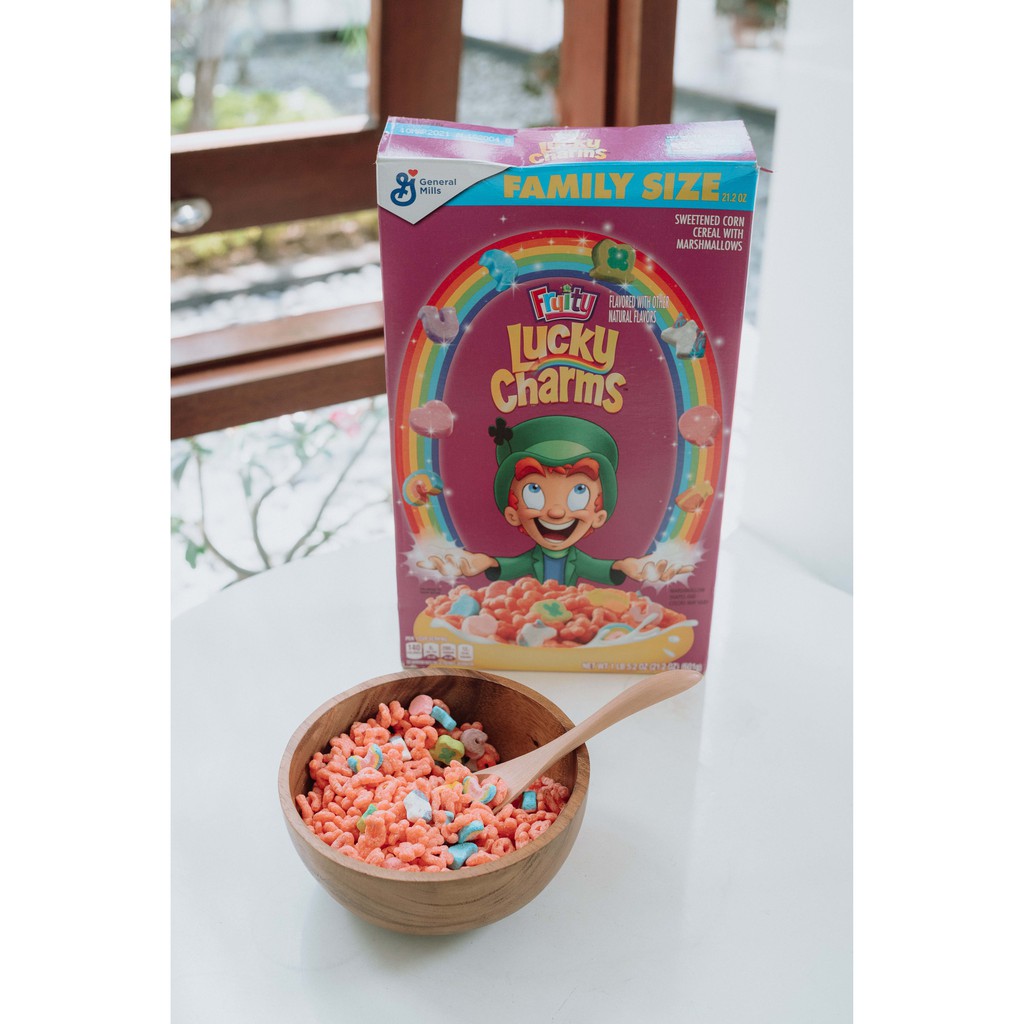 General Mills Lucky Charms Fruity Cereal Repack 30gr (NON HALAL)