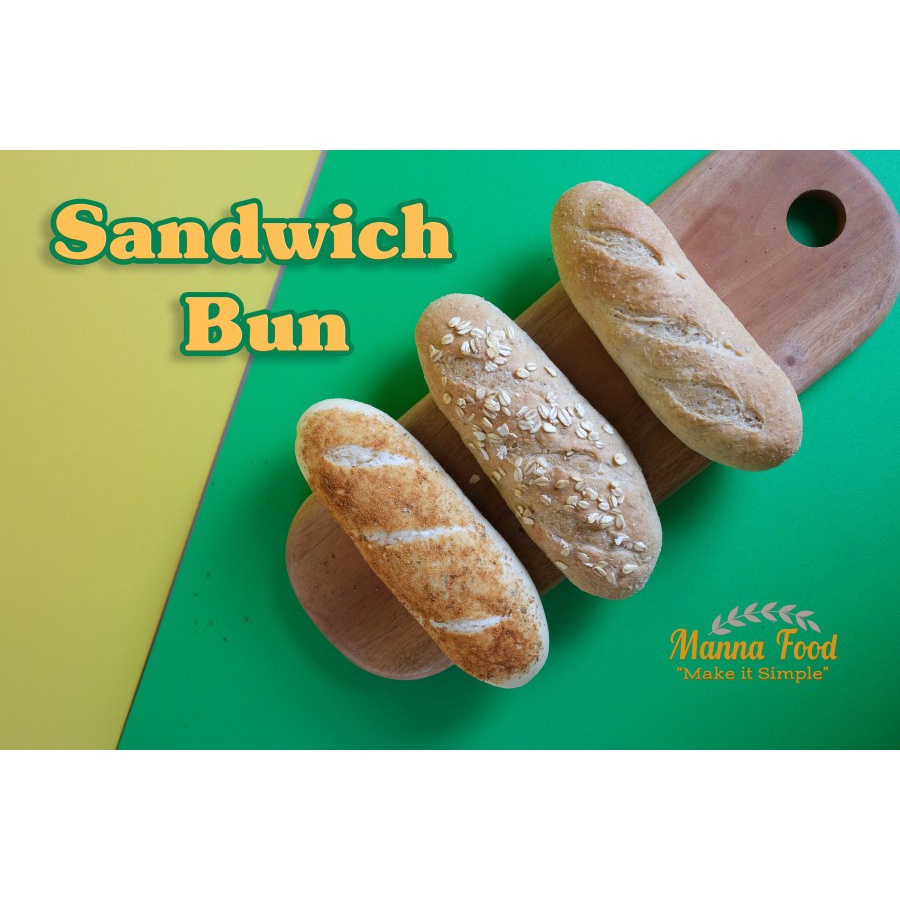 

Manna Food Sandwich Bun 1pack isi 12 pcs