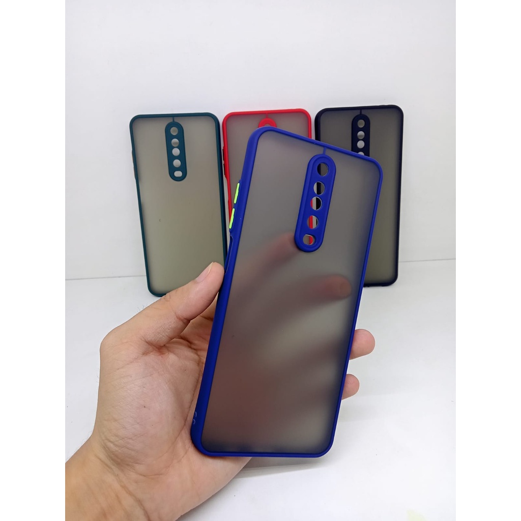 Bumper AERO CASE Xiaomi Poco X2 6.67 Inchi Premium Hardcase My Choice List Warna Matte