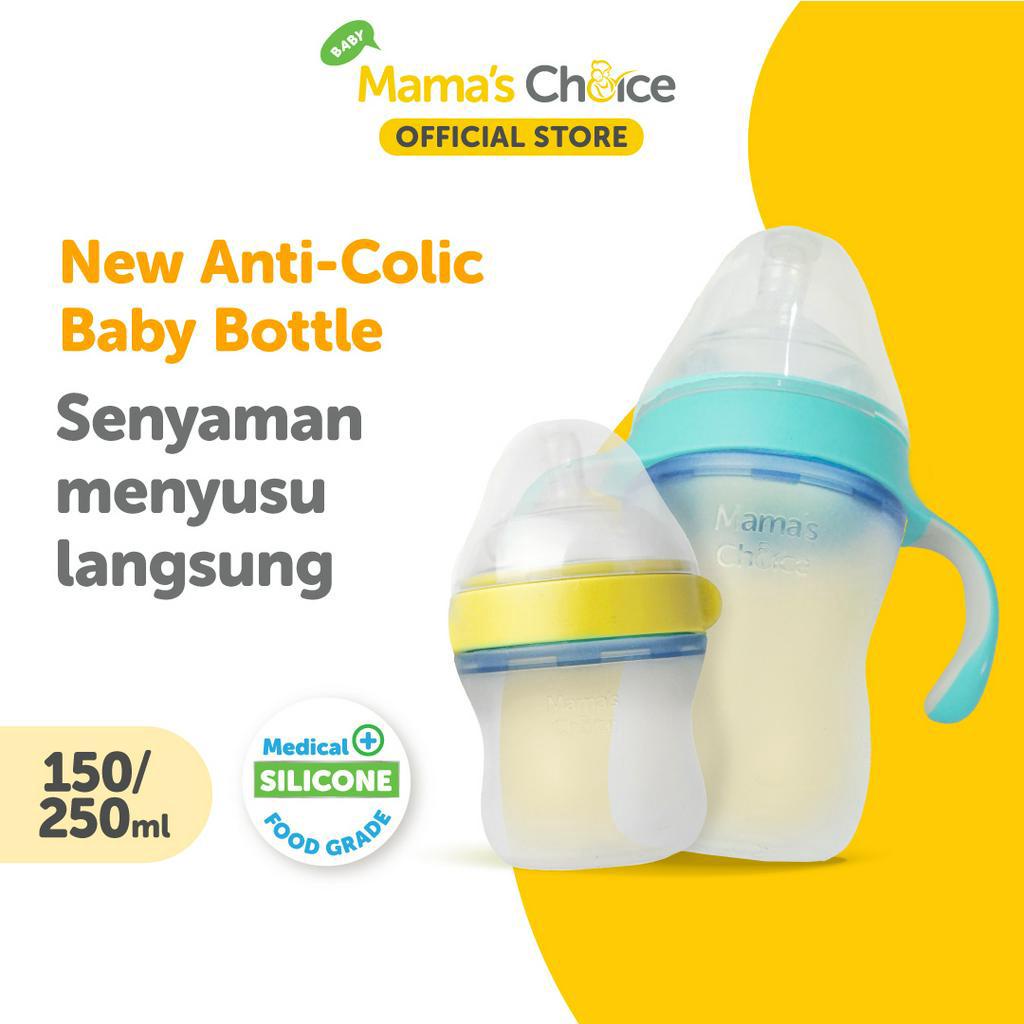 Dot Bayi Botol Susu Bayi Anti Colic Mama's Choice - Botol Susu Anti Kolik dan Kembung