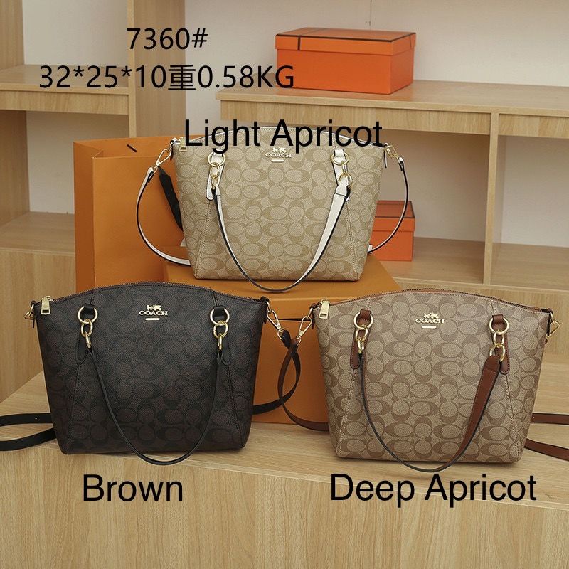 Tas Coach Kelsey Signature Satchel