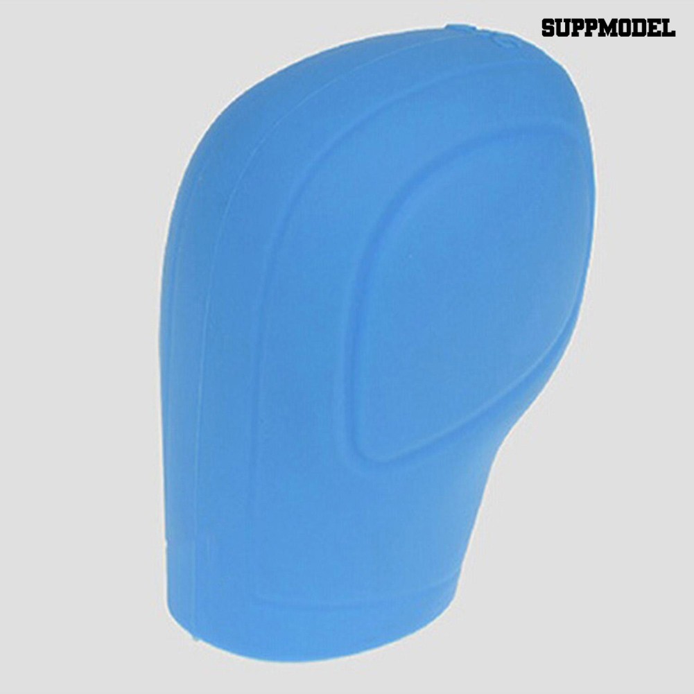 Suppmodel 1pc Cover Knob Persnelingrem Tangan Bahan Silikon Untuk Mobil