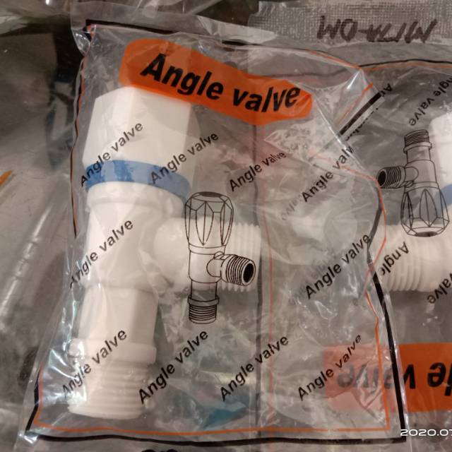 Kran T keran cabang tee kran shower angle Valve plastik