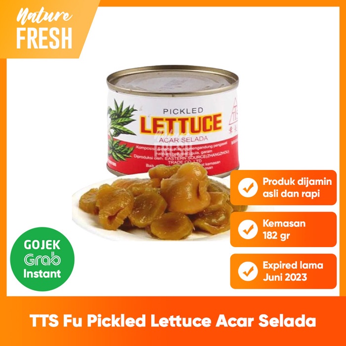 

5ds45ss Acar Selada Pickled Lettuce Tts Cai Xin Chaisim Kaleng - Asinan Sayur Xa20X1