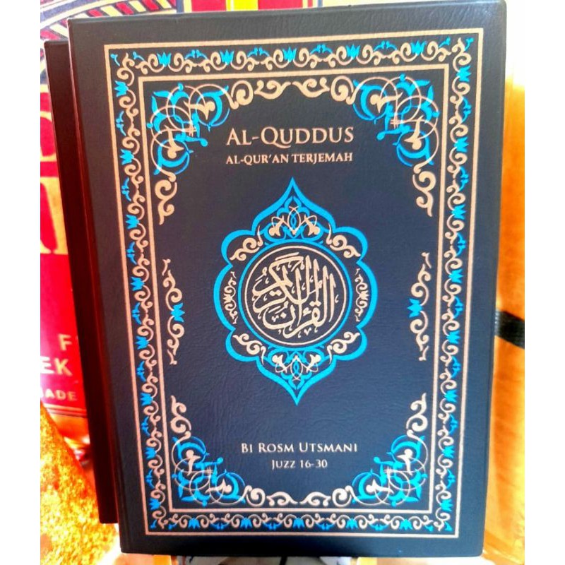 qur'an terjemah kudus bi rosm usmani 2 jilid