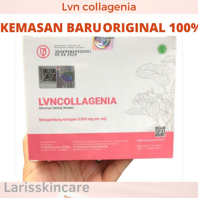 COLLAGENIA LVNCOLLAGENIA KEMASAN BARU COLLAGEN LIDIA COLLAGEN BPOM