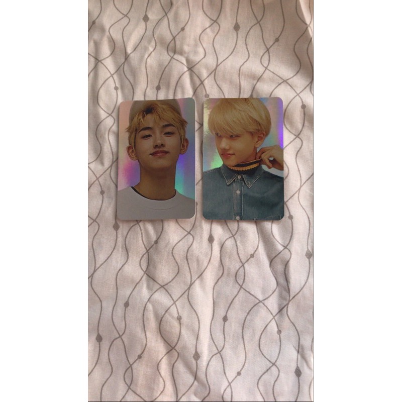 JISUNG WINWIN PHOTOCARD PC NCT HOLOGRAM HOLO 2018