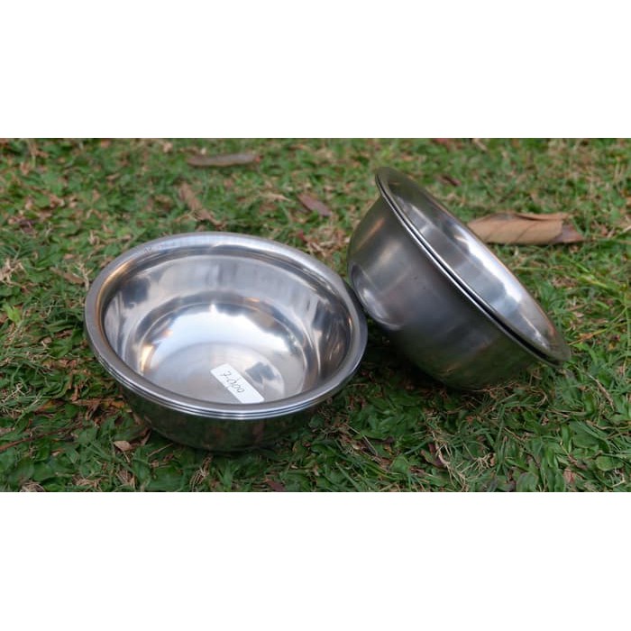 WASKOM / BASKOM STAINLESS ATAU MANGKOK KOBOKAN KECIL
