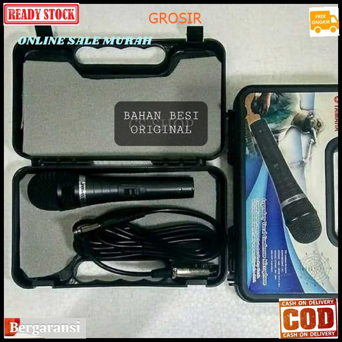 G101 Yamaha mic kabel mik cable microphone mikrophone legendary dynamic karaoke vocal vokal audio sound system sistem pengeras suara pro profesional legendaris dinamic G101   BISA SEGALA JENIS ALAT AUDIO  GK PAKE BATERAI LANGSUNG NYALA  Mic / Mikropon / M