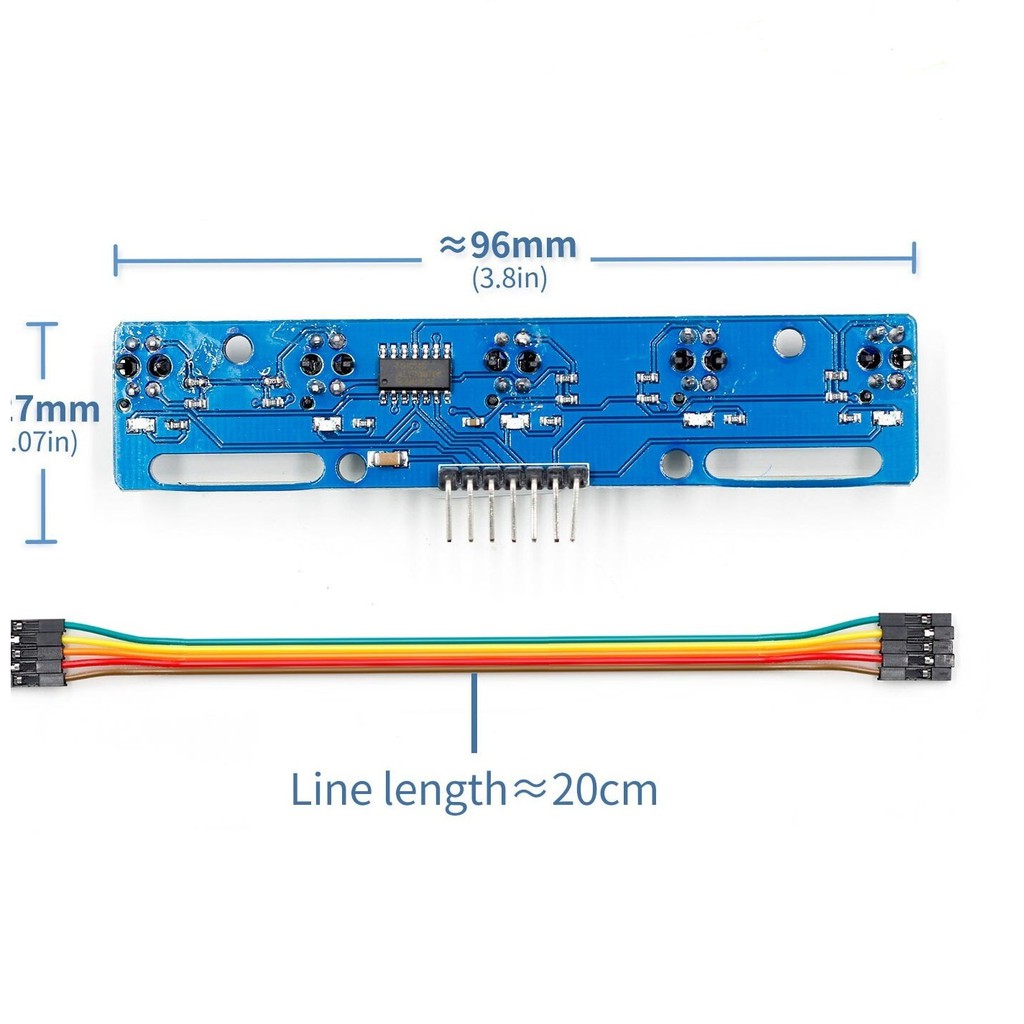 TCRT5000 5channel Infrared Sensor Line Track Follower Module