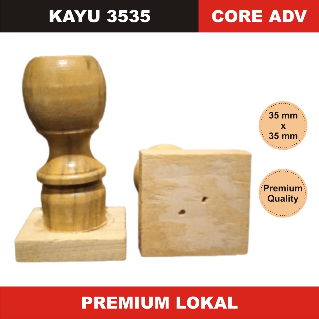 

Gagang Stempel Kayu 3535
