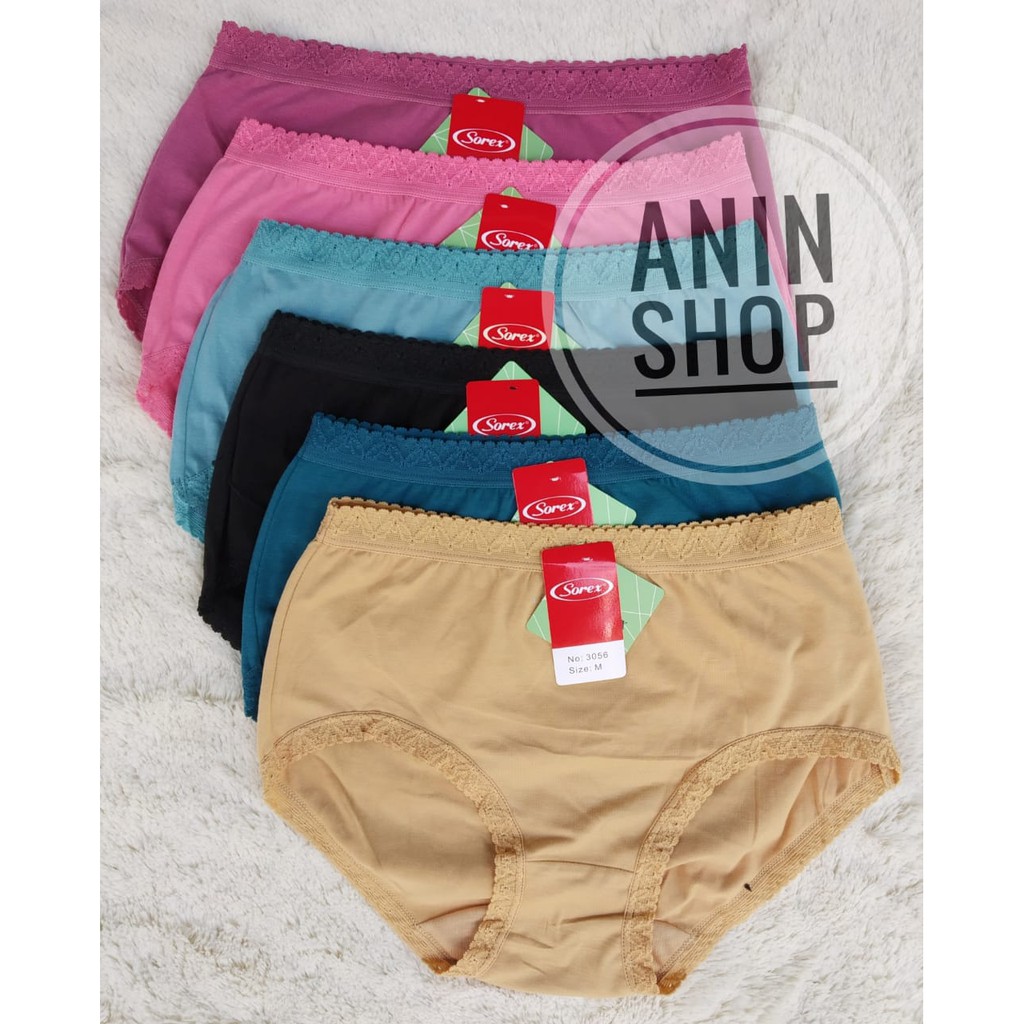 CD SOREX 3056 | Celana Dalam Sorex Karet Renda | CD WANITA SOREX DEWASA
