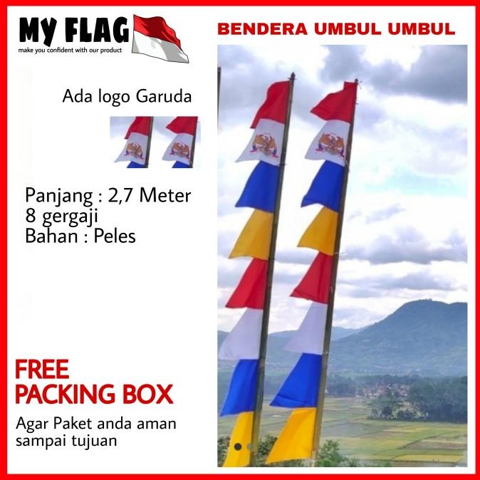 umbul umbul Agustus | umbul umbul merah putih | bendera merah putih