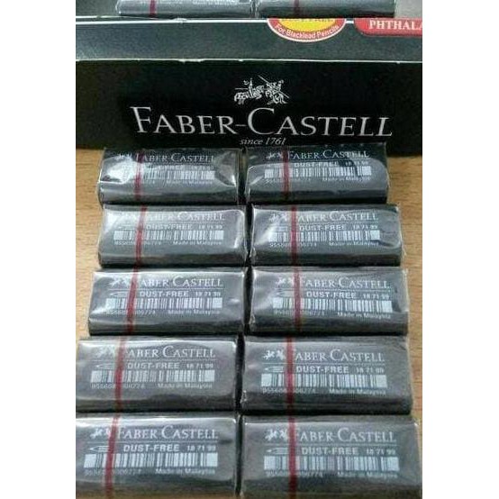 

Penghapus Stip Faber Castell Kecil Hitam ( FREE DUST )