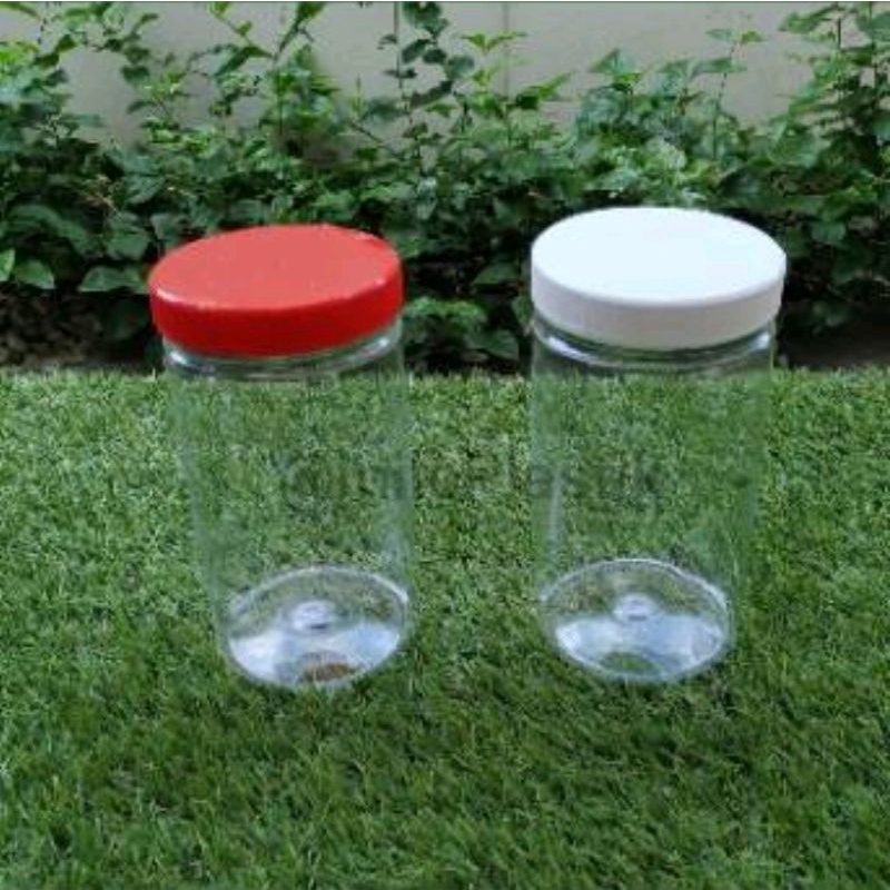 Jual Khusus Go Jek Toples Plastik Bulat 1000 Ml Jar Cylinder Tutup 10 Pcs Shopee Indonesia 