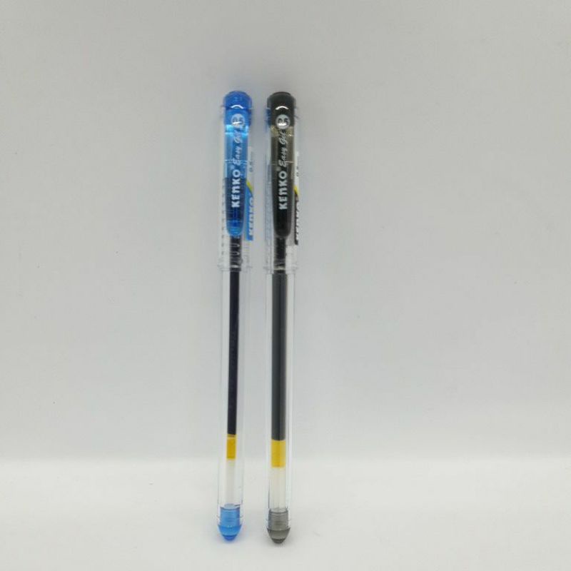 

ballpoint / pulpen / pen gel kenko easy gel 0.5 biru hitam