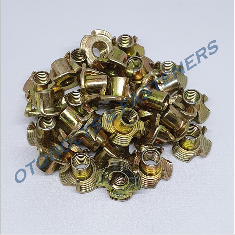 Tee Nut M5 / Mur Cakar M5 / Mur Tanam Kayu / T Nut / Mur Furniture