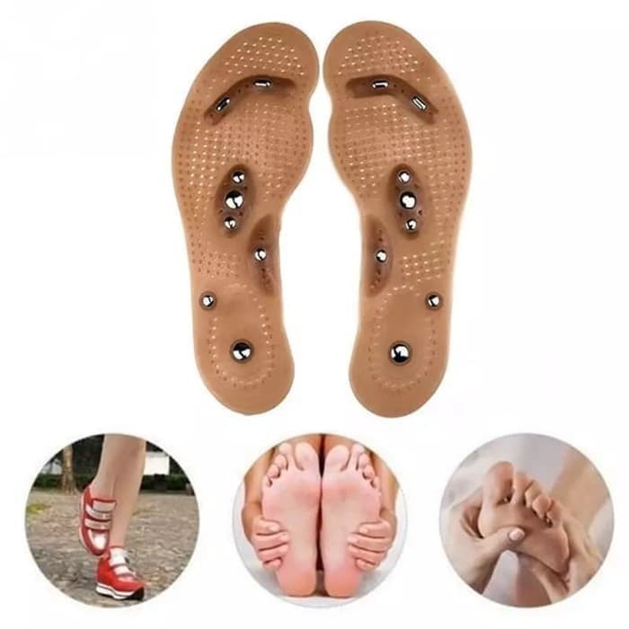 BERKUALITAS Insole for Flat Foot Arch Support orthopedic Silicon Leather orthotics