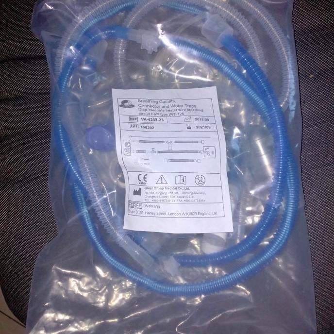 Breathing Circuit Neonatus With Humidifier, Circuit Ventilator Neonatu