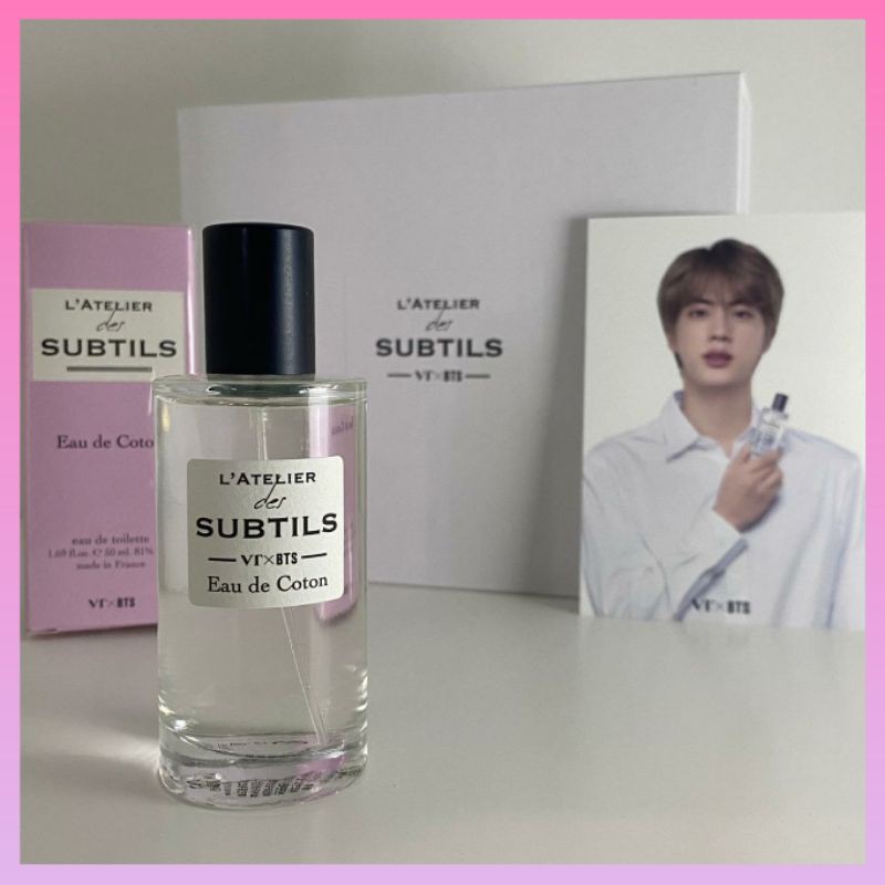 PARFUM JIN BTS (Share In Jar)  VT x BTS L'atelier des Substils Eau de Coton