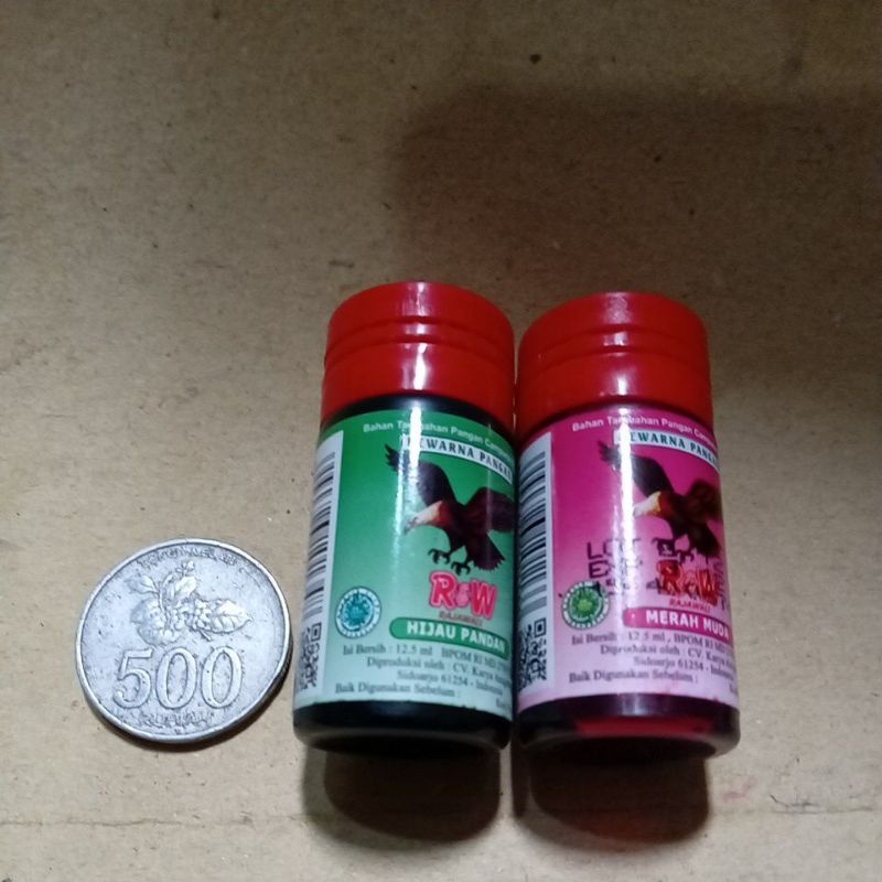 Pewarna Makanan RAJAWALI RnW botol satuan