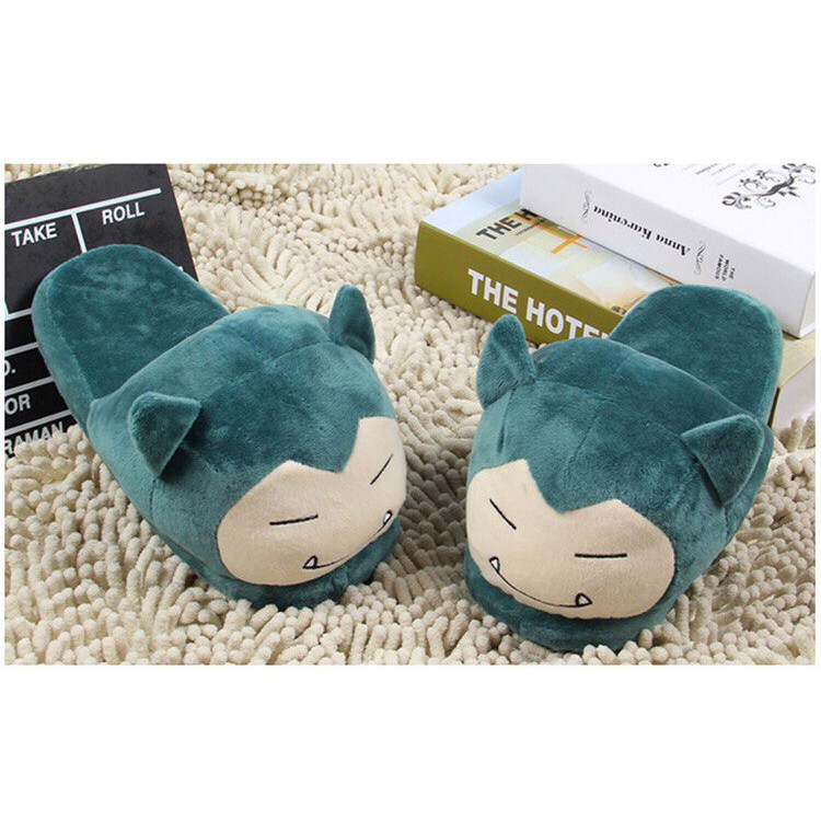 SANDAL KAMAR TIDUR POKEMON SNORLAX EEVEE PIKACHU SEPATU RUMAH IMPOR