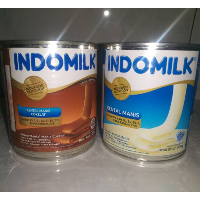 

INDOMILK KENTAL MANIS KALENG 370 GRAM