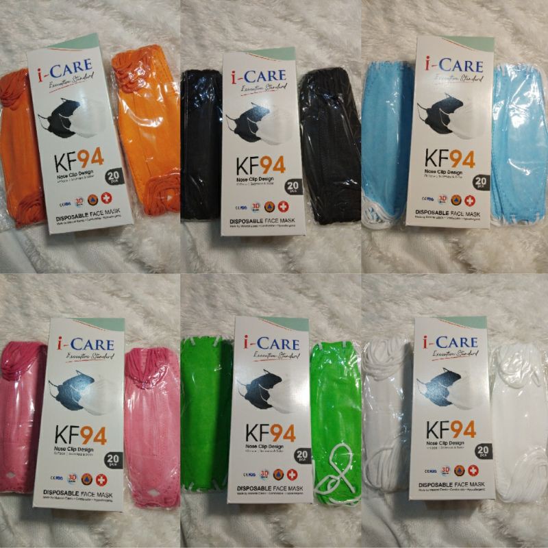 MASKER  KF94 1 BOX ISI 20PCS READY STOCK