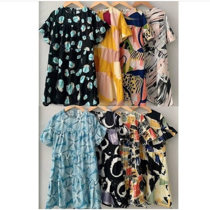 Dress Anak Perempuan Bahan Rayon Zada