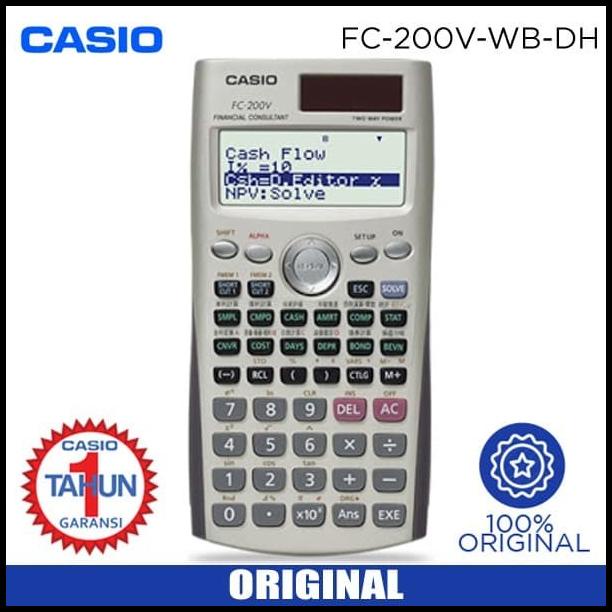 

Kalkulator Casio Fc 200V