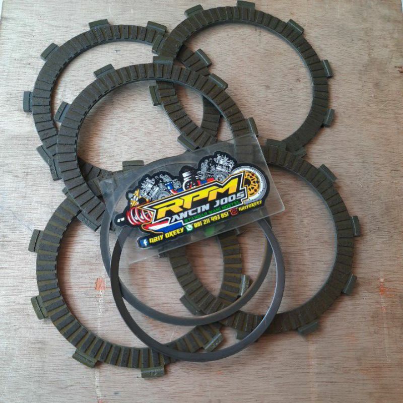 kampas kopling ninja 150 R&RR original kawasaki