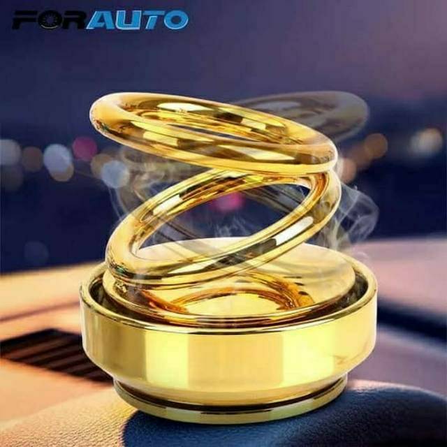 Aromaterapi Mobil Ring Double Suspension Ring Car Air Purifier TERBARU