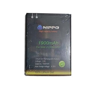 Baterai Hippo Samsung J1 2016 J120 1900 mAh Garansi Resmi