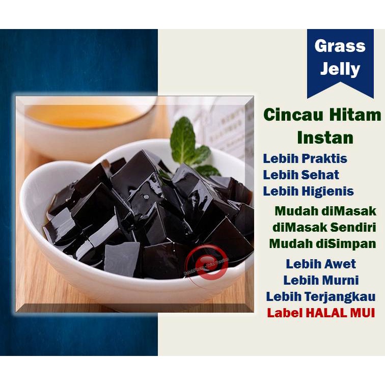 

Serbuk Cincau Instan 30gr 12 pcs Halal Berkah Lancar Jaya
