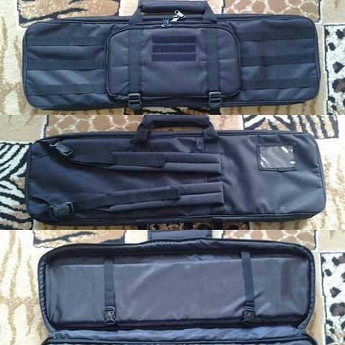 TERBARU M4F8 Dompet Kulit sapi Pria cowok laki asli Garut Model tas airsoft gun senjata panjan