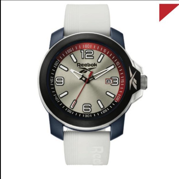 Jam Tangan Pria Reebok RV-TR3-G3-PNIW-1R Silver White Original