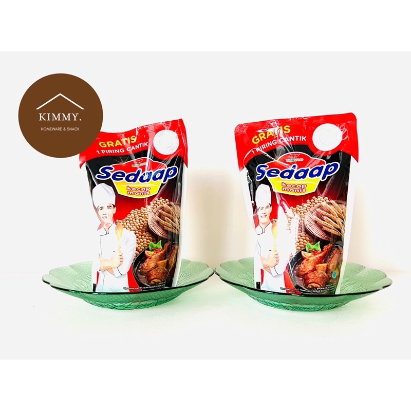KECAP SEDAAP 550 ML REFILL POUCH / KECAP MANIS SEDAP / BISA PILIH HADIAH PIRING / HADIAH INDOMIE / K