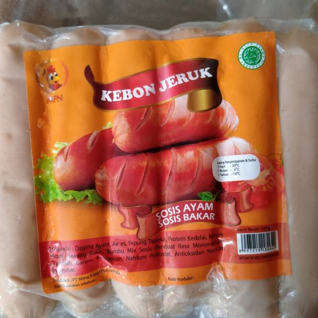 

Kebon Jeruk Sosis Bakar isi 6 500gr