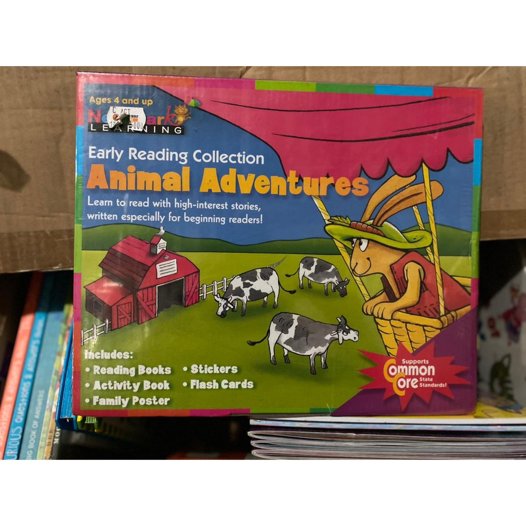 Early Reading collection - Animal Adventures buku bbw buku anak-anak