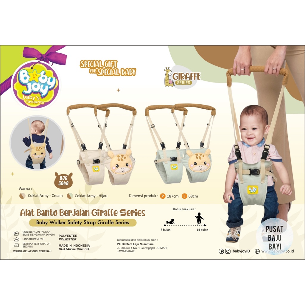 Baby Walker GIRAFFE SERIES merk BABY JOY - BJG3048