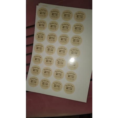

Stiker Label Anti Luntur Untuk Olshop