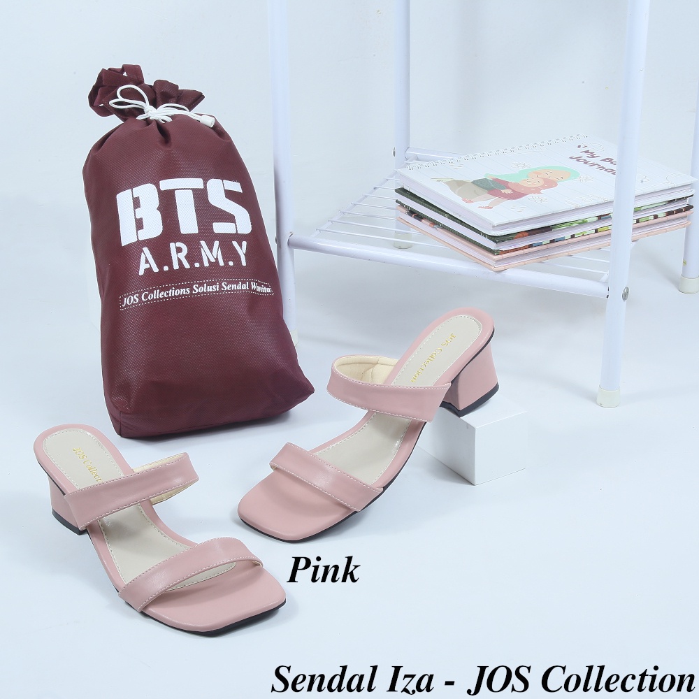 Sandal Heels Wanita Terbaru Tinggi 5 cm - Iza by JOS Collection