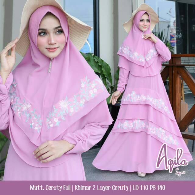 GAMIS/DRESS SYARI AQILA
