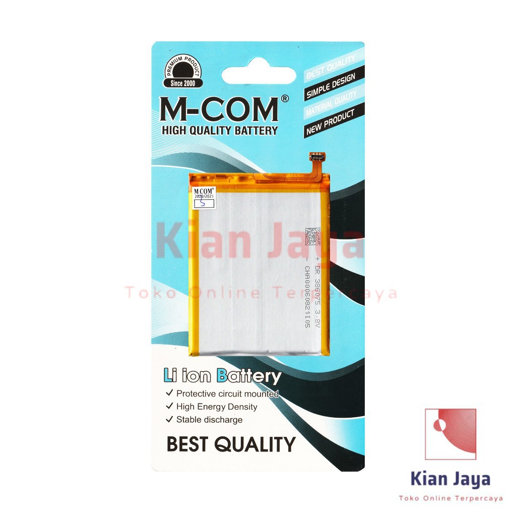 MCOM Baterai Hp LAVA Iris 870 / LEB110 Original Double Power Batre Batrai Battery Ori