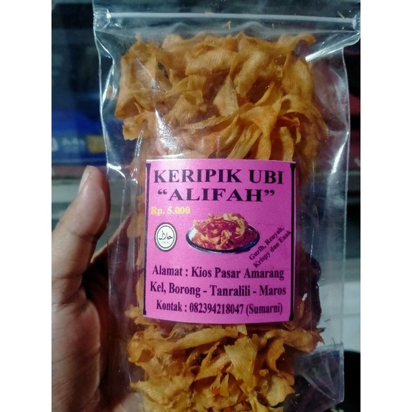 

KERIPIK-UBI-ALIFAH