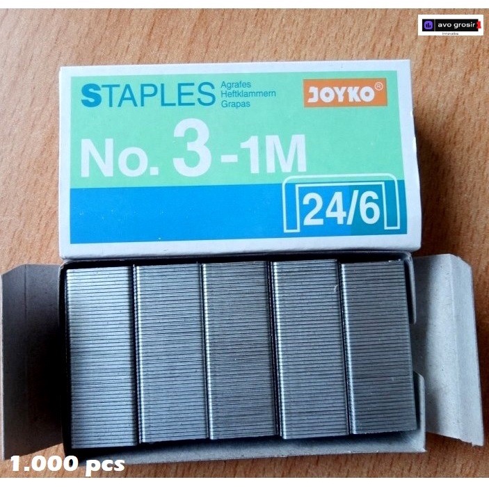 

Isi Staples Besar Hekter JOYKO Isi Stapler No.3-1M 24/6